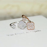 18K Magic Alhambra Diamond Ring