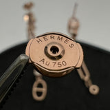 18K Chaine D'ancre Chaos H Earrings