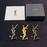 18K Saint Three Color Brooch