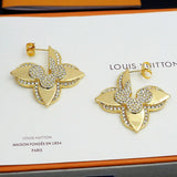 18K Louis Medaillon Earrings