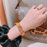 18K GG Orange Gold Bracelet