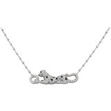 18K Cartier Panthère De Diamonds Necklace